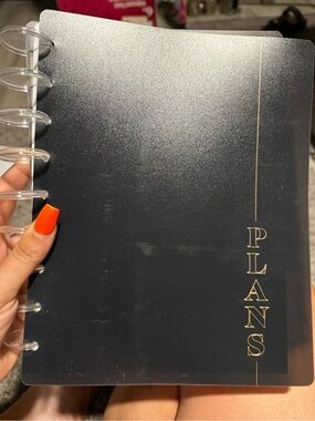 The Happy Planner notebook with dividers and paper